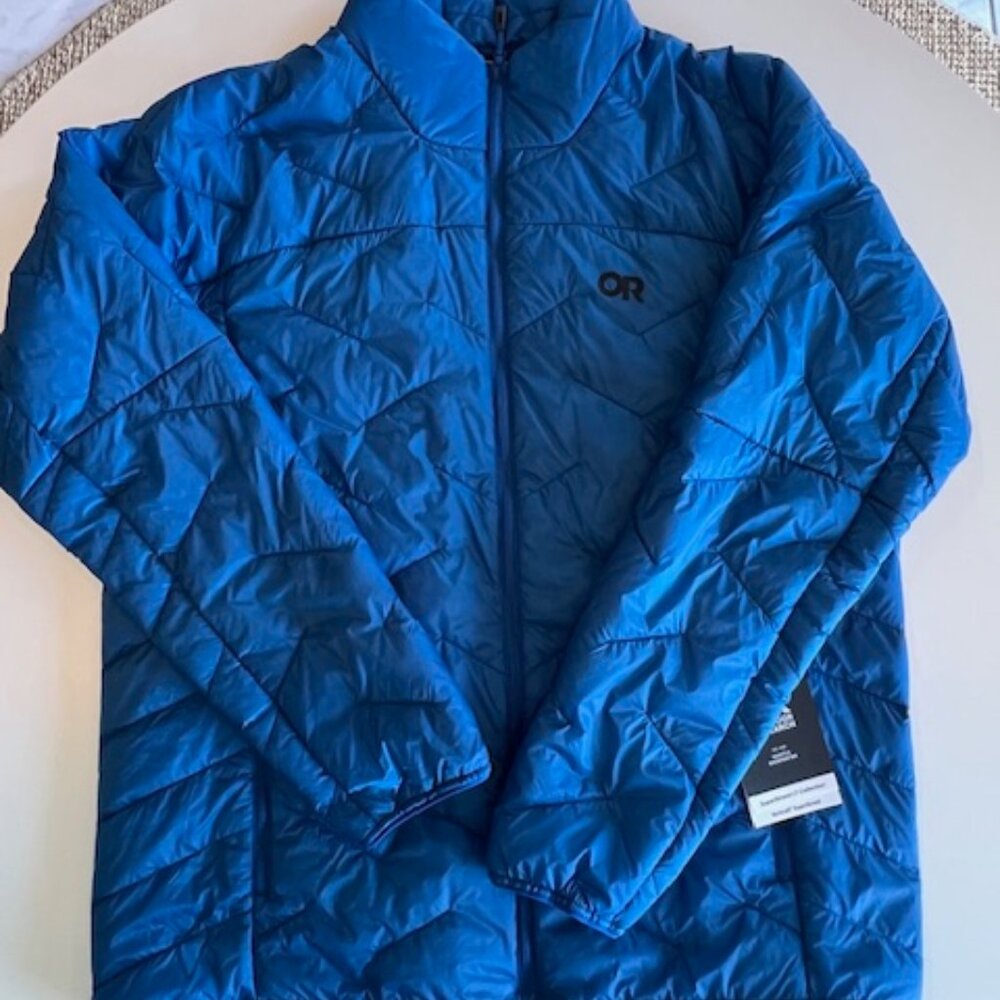 Outdoor Research Men's SuperStrand LT Jacket Classic Blue size L
